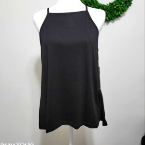 Apana Women's Black Sleeveless Top M